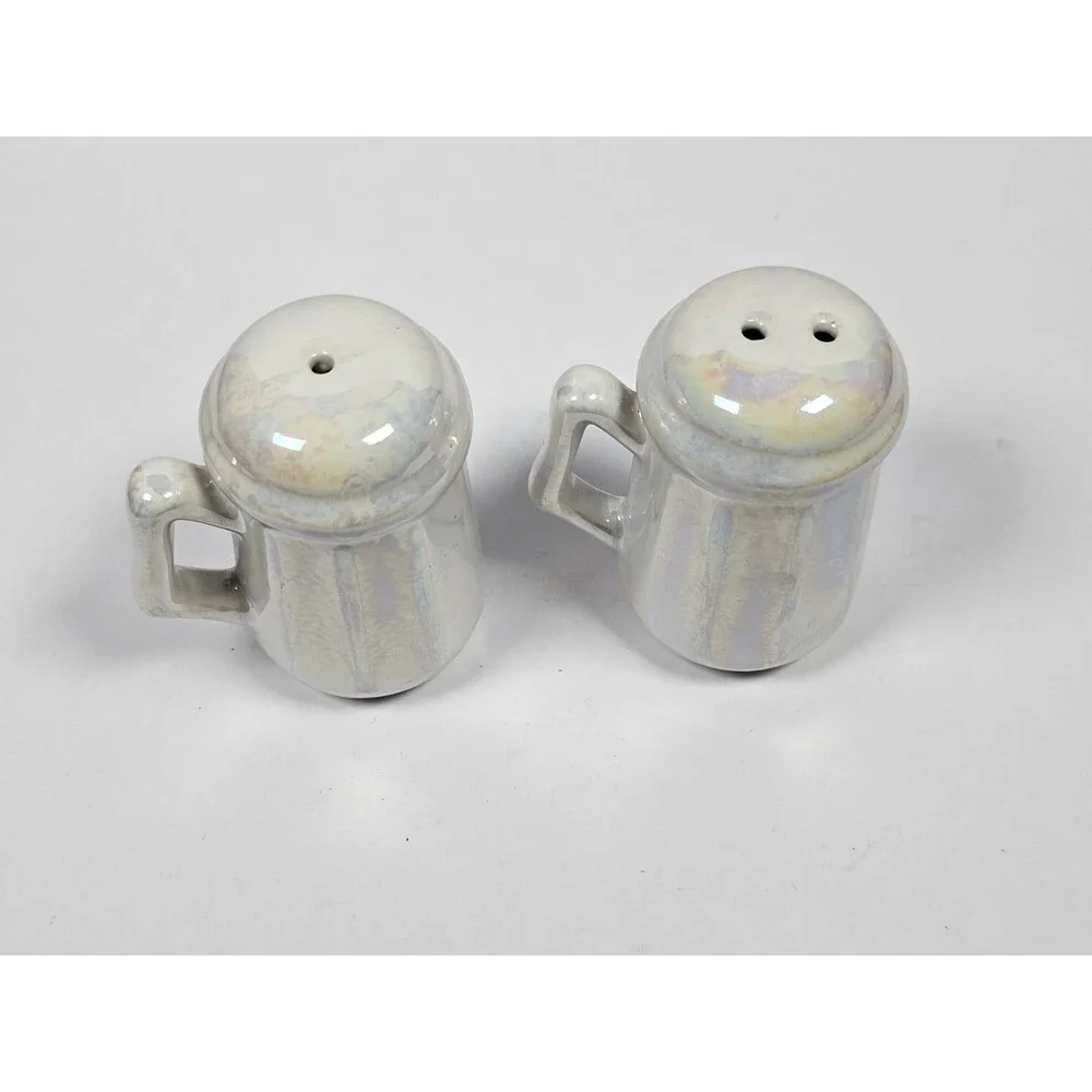 Ohio Cardinal Scarlet Carnation State Bird Flower Salt & Pepper Shaker Set